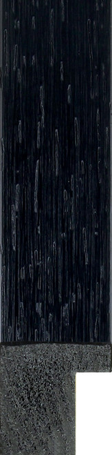 22x22 Black Woodgrain BASICS Polcore Moulding