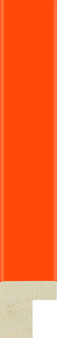 Neon 15mm Orange  Wood Moulding