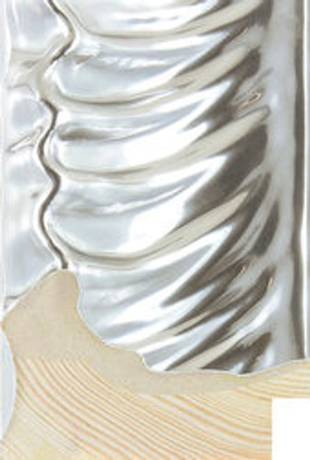 Storm 60mm Ornate Gloss Silver Wood Moulding