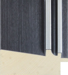 Warner 79mm Black 2SSE Wood Moulding
