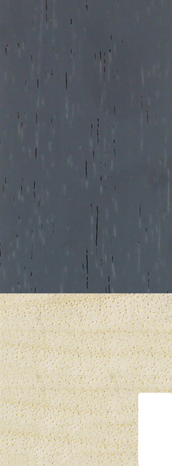 33x33 Grey Woodgrain  Wood Moulding