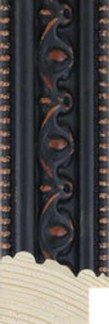 Charlotte 30mm Ornate Ebony BASICS Wood Moulding