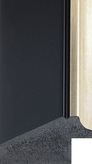 50mm Pyramids Matt Black CSE Polcore Moulding