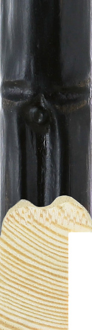 Bamboo 25mm Ebony Wood Moulding