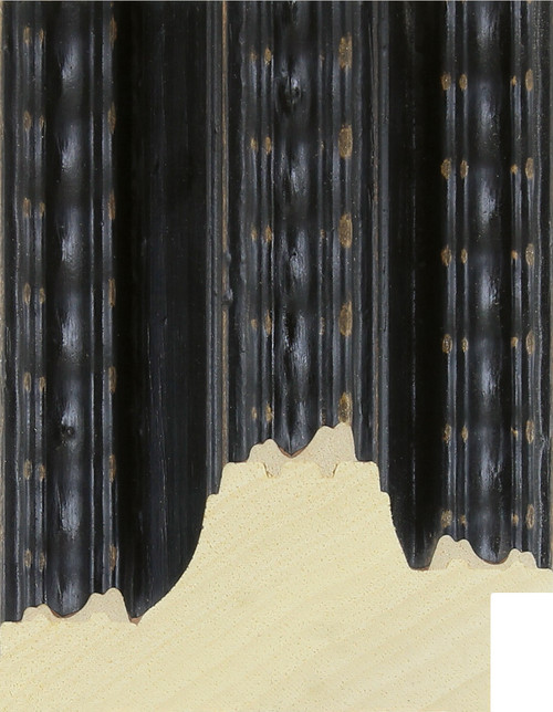 Rembrandt 69mm Ornate Black Wood Moulding