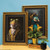 2 Ornate gold pictures