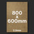 800x600mm MDF Board