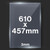 610x457mm 3mm Float Glass