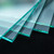 Close up of sheets of glass