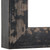 Art Attack 44mm Black Walnut Paint Splatter Wood Moulding