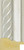 Elegance 42mm Silver Ornate Polcore Moulding