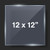 12x12" 2mm Float Glass