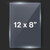 12x8" 1.2mm Clear Styrene
