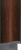 38mm Walnut Polcore Moulding in a reverse profile.