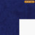 Royal blue mountboard sample with a suedette finish