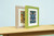 2 Art prints framed in Morris Moulding Range