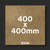 400x400mm 2mm MDF