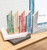 Sunwash 39mm Distressed Blue Wood Moulding