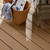 Hardwick Teak Solid Core Composite Decking on patio