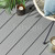 Hardwick Grey Solid Core Composite Decking close up of patio