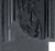 Verona 97mm Ornate Black Polcore Moulding