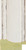 Distressed white 46mm frame moulding
