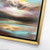 Scott Naismith painting in a canvas tray frame