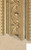 Dusty washed ornate gold picture frame moulding