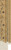 Small dusty gold ornate frame moulding