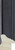 Narrow ebony black traditional picture frame moulding