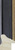Traditional ebony black slim moulding with antique gold inner edge
