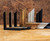 Selection of traditional wooden picture moulding samples 