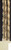 Rembrandt 20mm Ornate Ebony Gold Wood Moulding