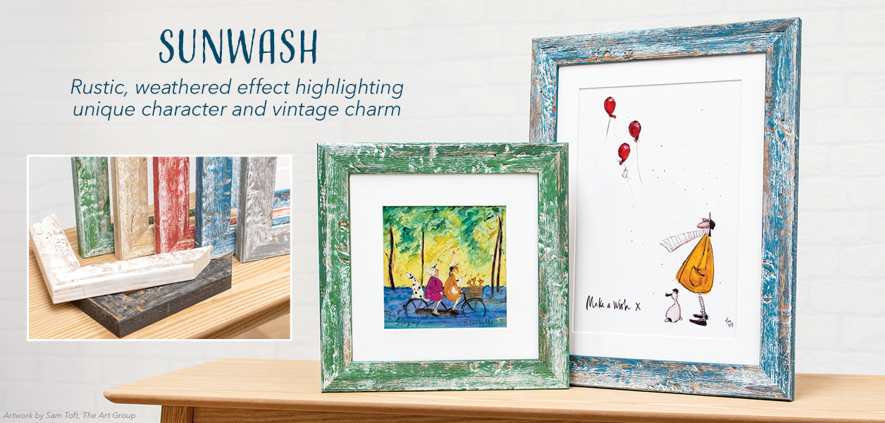 New Sunwash range. A Rustic weathered effect highlighting unqiue character and vintage charm.