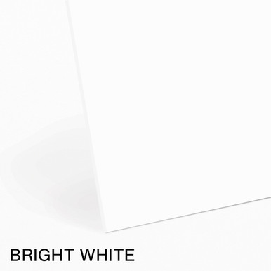 Bright White Mountboard 32x47 1.4mm | White Core Framing Board