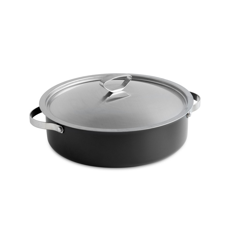 Verde Braiser Pan with Lid