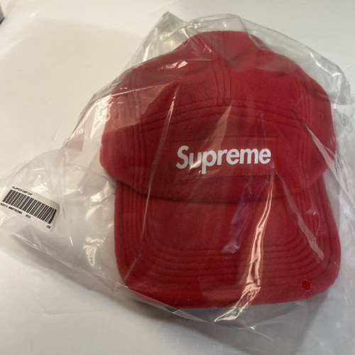 Supreme Polartec Camp Cap Red FW22 – High-Performance Winter Hat for Ultimate Warmth