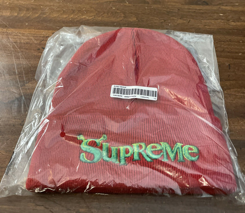 Supreme Shrek Beanie Cardinal – FW21 Week 8 Limited Edition
