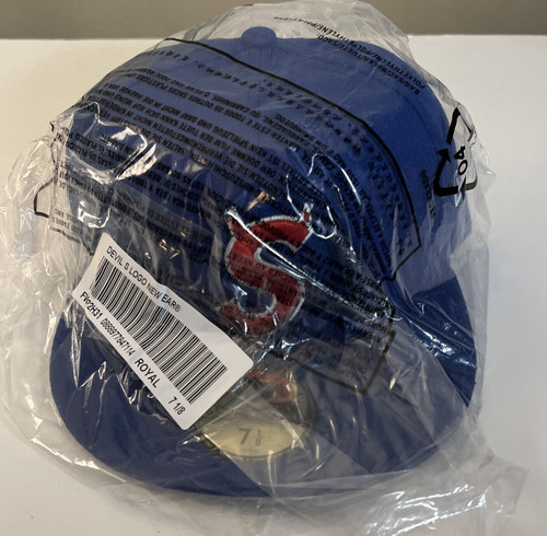 Supreme Devil S Logo Hat Royal FW22 Week 1 – New Era Fitted Cap