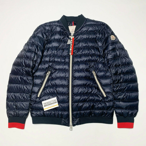 100% Authentic Moncler Daneb Quilted Down Jacket – Exclusive Navy Blue Outerwear