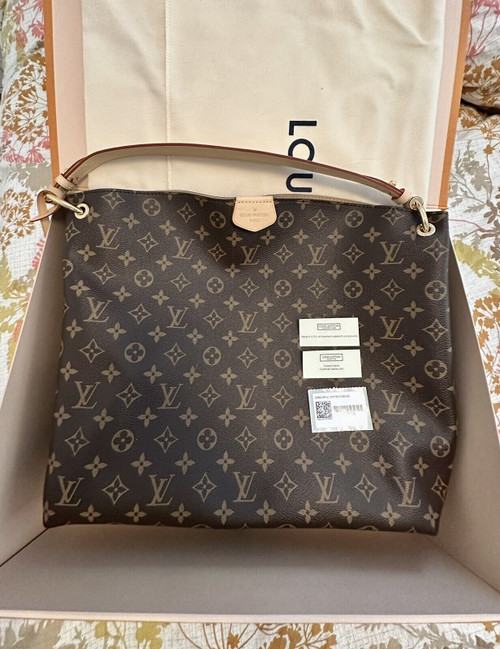 Louis Vuitton Graceful MM Monogram (BNIB) M43704 - Never Worn, Includes Box, Dust Bag & Gift Card - Timeless Luxury