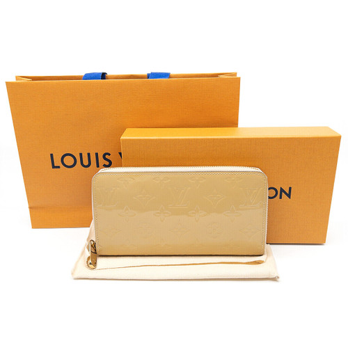 Louis Vuitton Monogram Vernis Zippy Wallet Round Zipper Long Wallet – Unused, Authentic Luxury