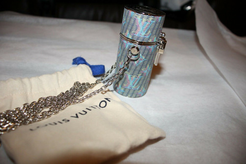 Brand New Louis Vuitton Monogram Lipstick Case Chain Mini Bag – Prism Multicolour | Limited Edition Luxury Accessory"