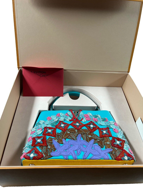 Louis Vuitton Tschabalala Self ArtyCapucines PM front view
