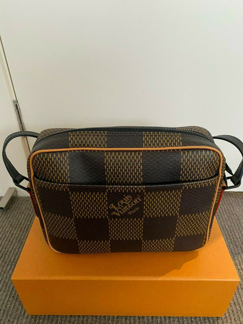 LAST STOCK! Louis Vuitton x NIGO Nil Messenger Bag | Virgil Abloh Collab | Giant Damier Ebene & Monogram Canvas | New with Tags