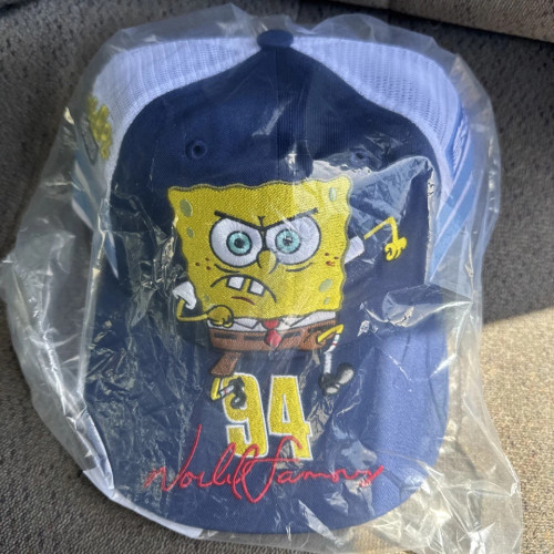 NWT Supreme × SpongeBob × Jeff Hamilton 6-panel hat
