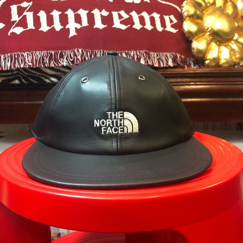 Black Supreme The North Face Lambskin Leather Cap