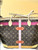 Louis Vuitton NEVERFULL MM Monogram Summer Trunks Tote Shoulder Bag