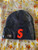 Supreme Black Beanie with Bold Orange "S" Logo - Limited Edition Streetwear