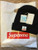 Supreme V-Logo Beanie with Holographic Tag